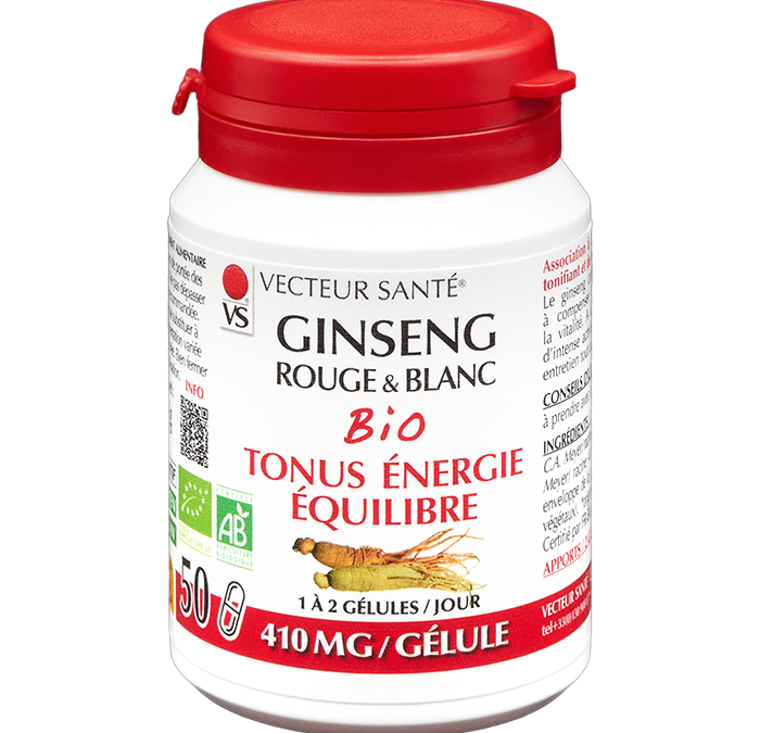 GINSENG ROUGE & BLANC BIO