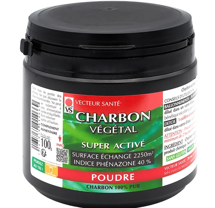 CHARBON VÉGÉTAL POUDRE
