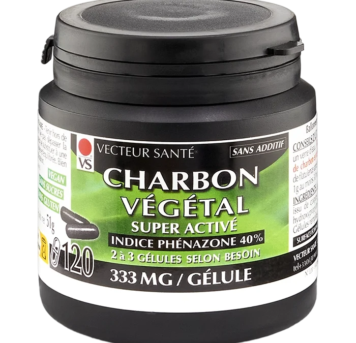 CHARBON VÉGÉTAL GÉLULES