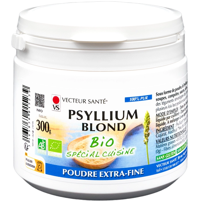 PHOTO - WEB - PSYLLIUM BLD. TEG. PDR BIO POT - 300G - V0130 - 230710