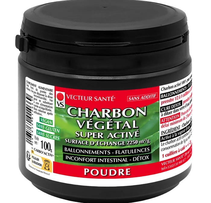 CHARBON VÉGÉTAL POUDRE