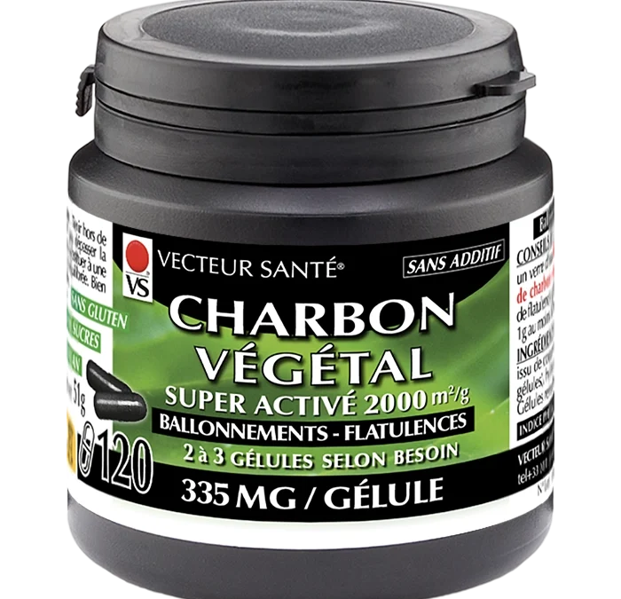 CHARBON VÉGÉTAL GÉLULES