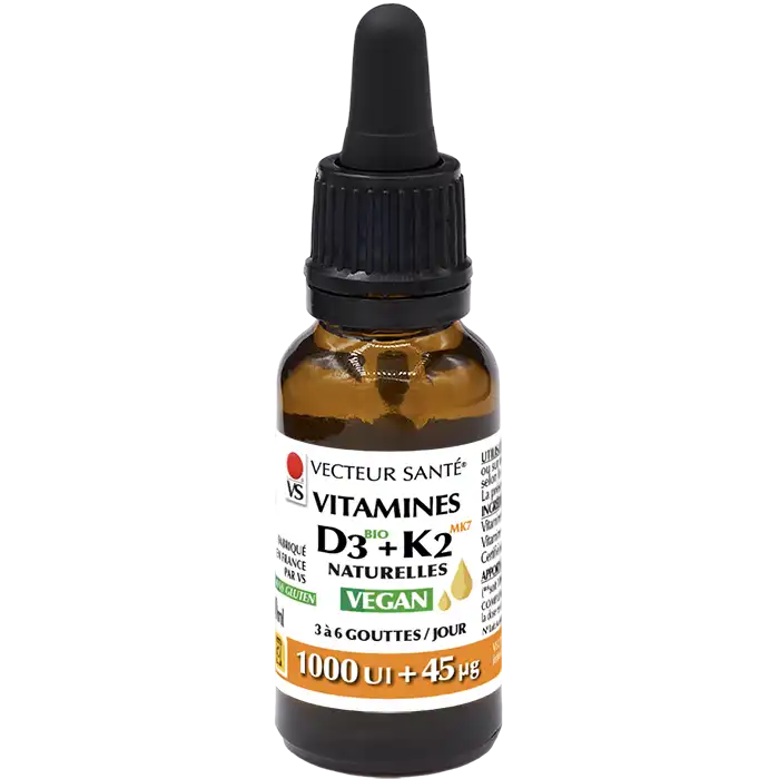 PHOTO - WEB - VITAMINE D3+ 1000 UI BIO + K2 MK7 45 - 20ml - V0164 - 251002 huile de lin