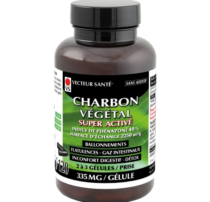 CHARBON VÉGÉTAL GÉLULES